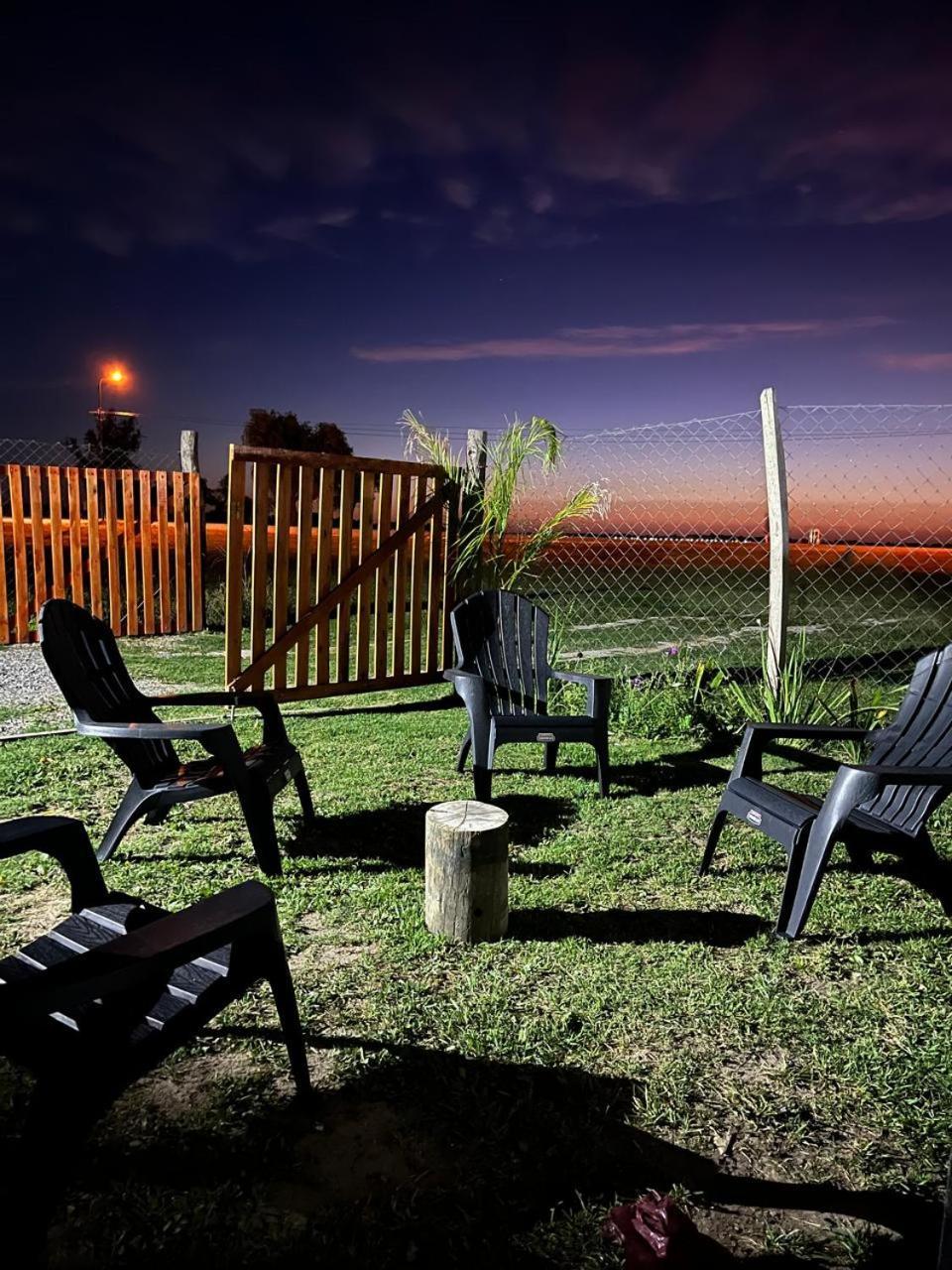 Cabana Puesta Del Sol Chascomús Buitenkant foto
